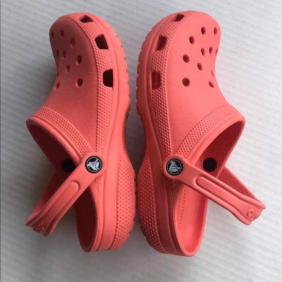 CROCS Classic Orange Clogs Women’s 8 Men’s 6 - Picture 5 of 7